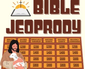 Bible Jeopardy Powerpoint Template Vol 1 Host Your Own Game Show Jeopardy Template Virtual Game Party Game Holiday Game Etsy