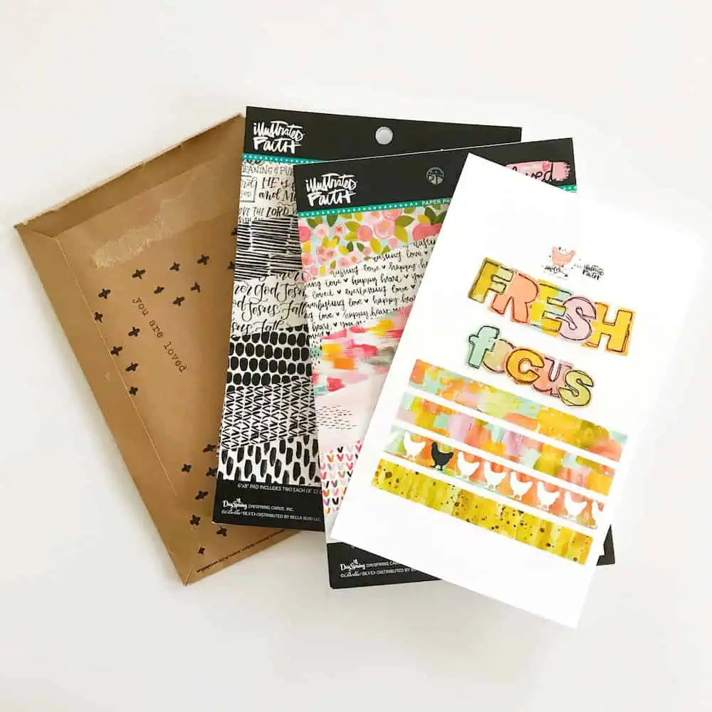 Bible Journaling Layered Tabs Tutorial tabcrush Illustrated Faith