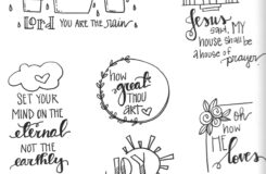 Bible Journaling Printables Lord You Are The Rain
