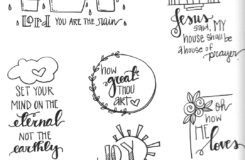 Bible Journaling Printables Lord You Are The Rain Etsy