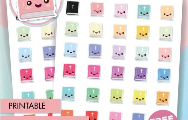 Bible Journaling Stickers Free Printable Digital Stickers World Of Printables