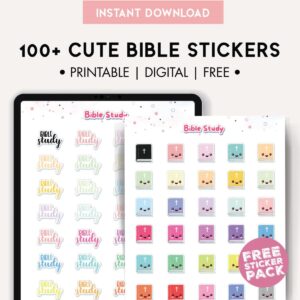 Bible Journaling Stickers Free Printable Digital Stickers World Of Printables