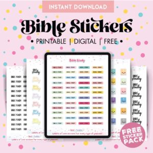 Bible Journaling Stickers Free Printable Digital Stickers World Of Printables
