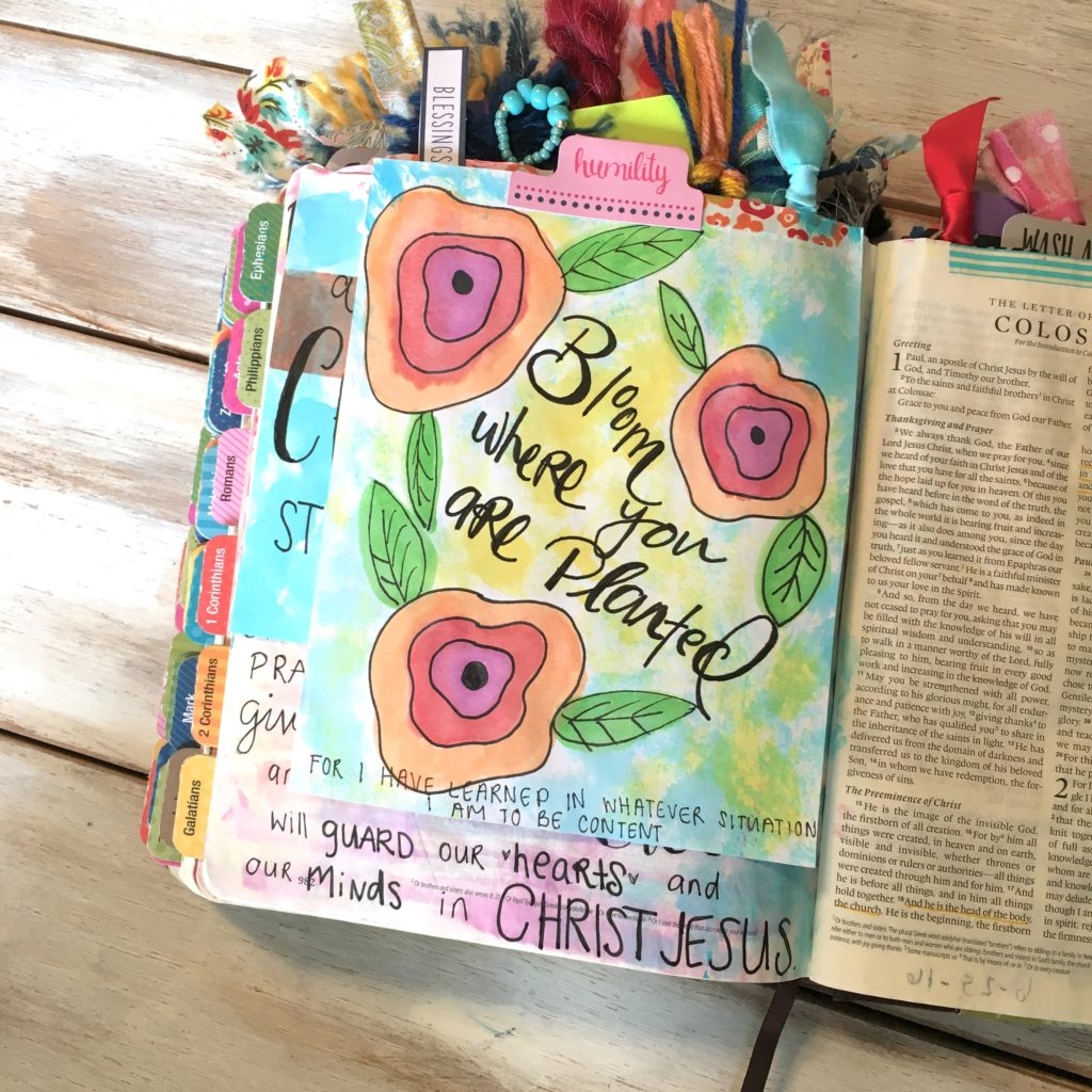 Bible Journaling Tip ins Plus A Free Printable Scribbling Grace