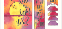Bible Journaling Tip ins Plus A Free Printable Scribbling Grace