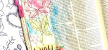 Bible Journaling When You Are Not Artistic Plus A Free Printable Scribbling Grace