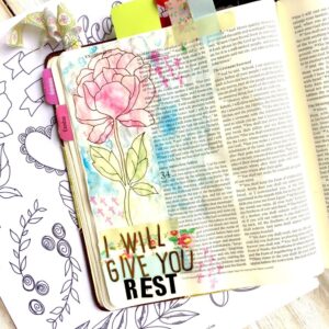Bible Journaling When You Are Not Artistic Plus A Free Printable Scribbling Grace