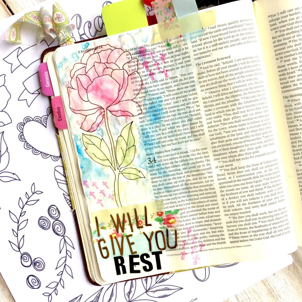 Bible Journaling When You Are Not Artistic Plus A Free Printable Scribbling Grace
