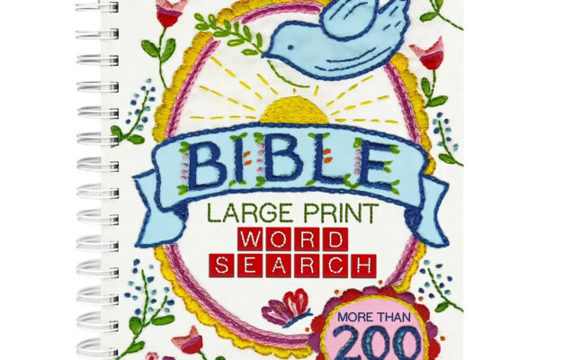 Bible Large Print Religious Word Search Adult Puzzle Book Prestonwood Bookstore