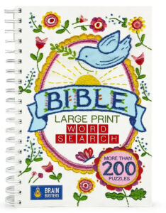 Bible Large Print Religious Word Search Adult Puzzle Book Prestonwood Bookstore