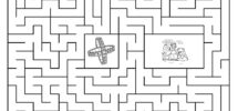 Bible Maze Beeloo Printable Crafts And Activities For Kids