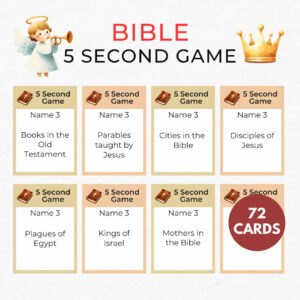 Bible Memory Matching Game Printable Fun Bible Games For Church Printable Trivia For Kids Engaging Sunday School Activity Etsy