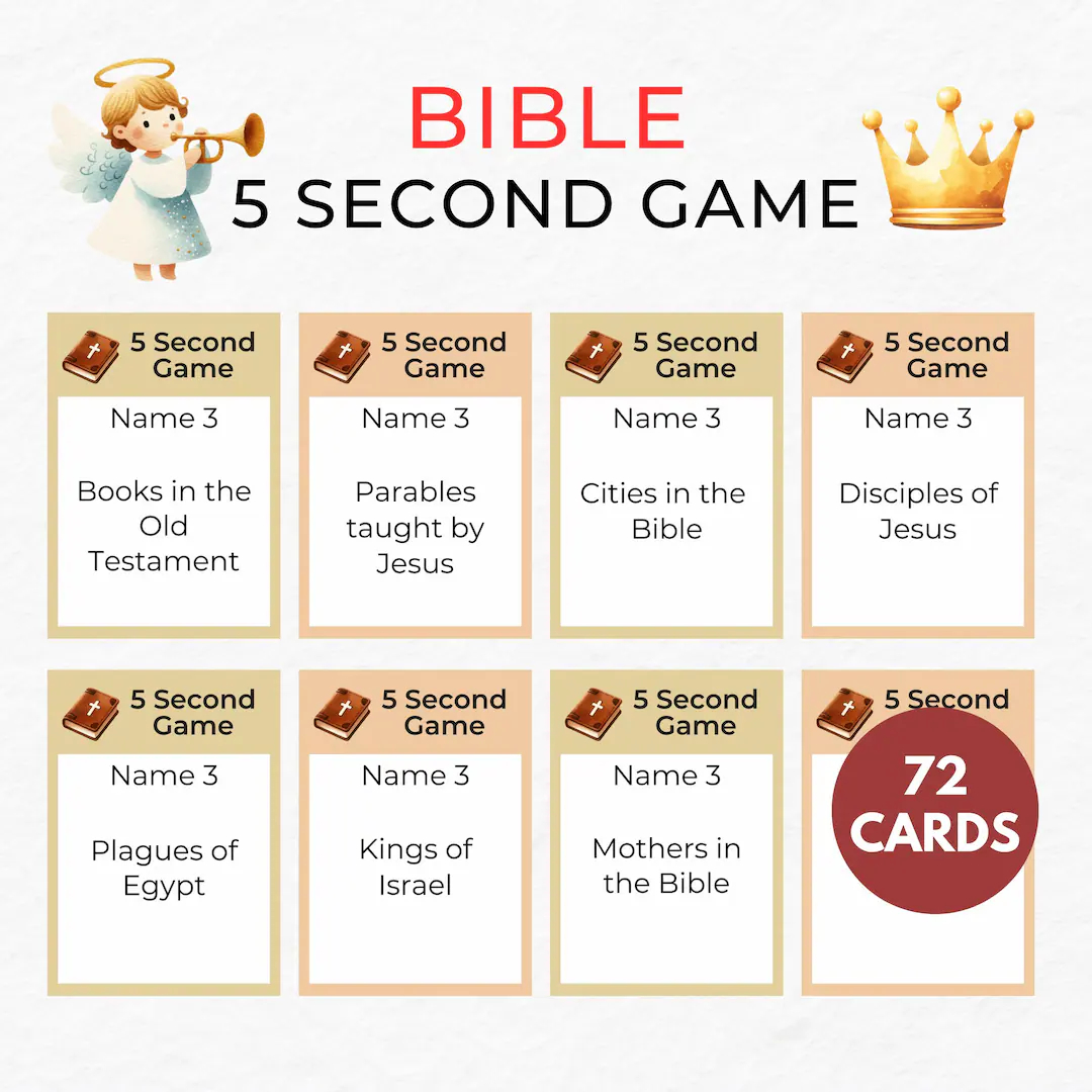 Bible Memory Matching Game Printable Fun Bible Games For Church Printable Trivia For Kids Engaging Sunday School Activity Etsy