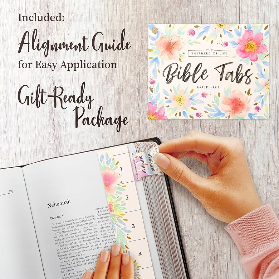 Printable Tab Bible Guider