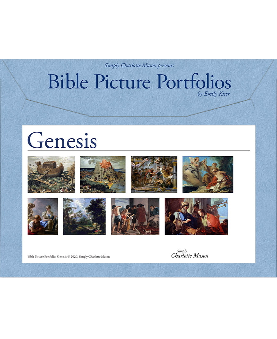 Bible Picture Portfolios Genesis Simply Charlotte Mason