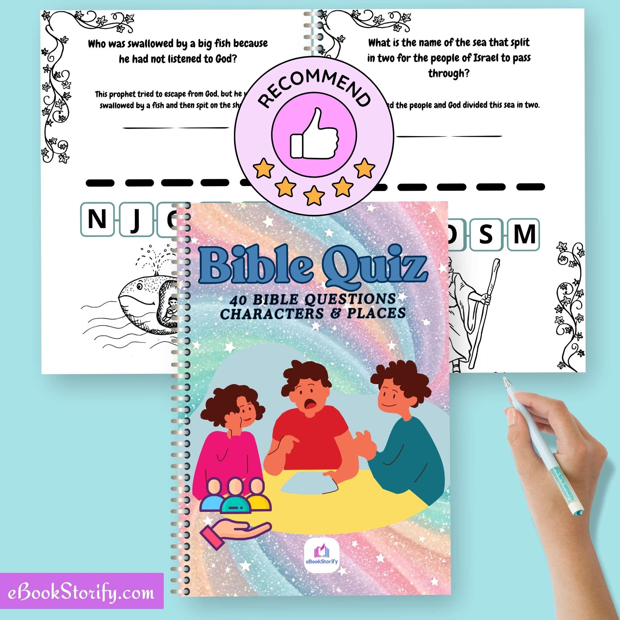 Bible Quiz Game 40 Fun Group Questions With Scrambled Answers