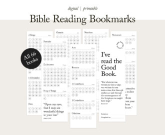 Bible Reading Bookmark 66 Books Bible Reading Tracker Bible Reading Log Fbible Study Plan Christian Planner Printable Etsy
