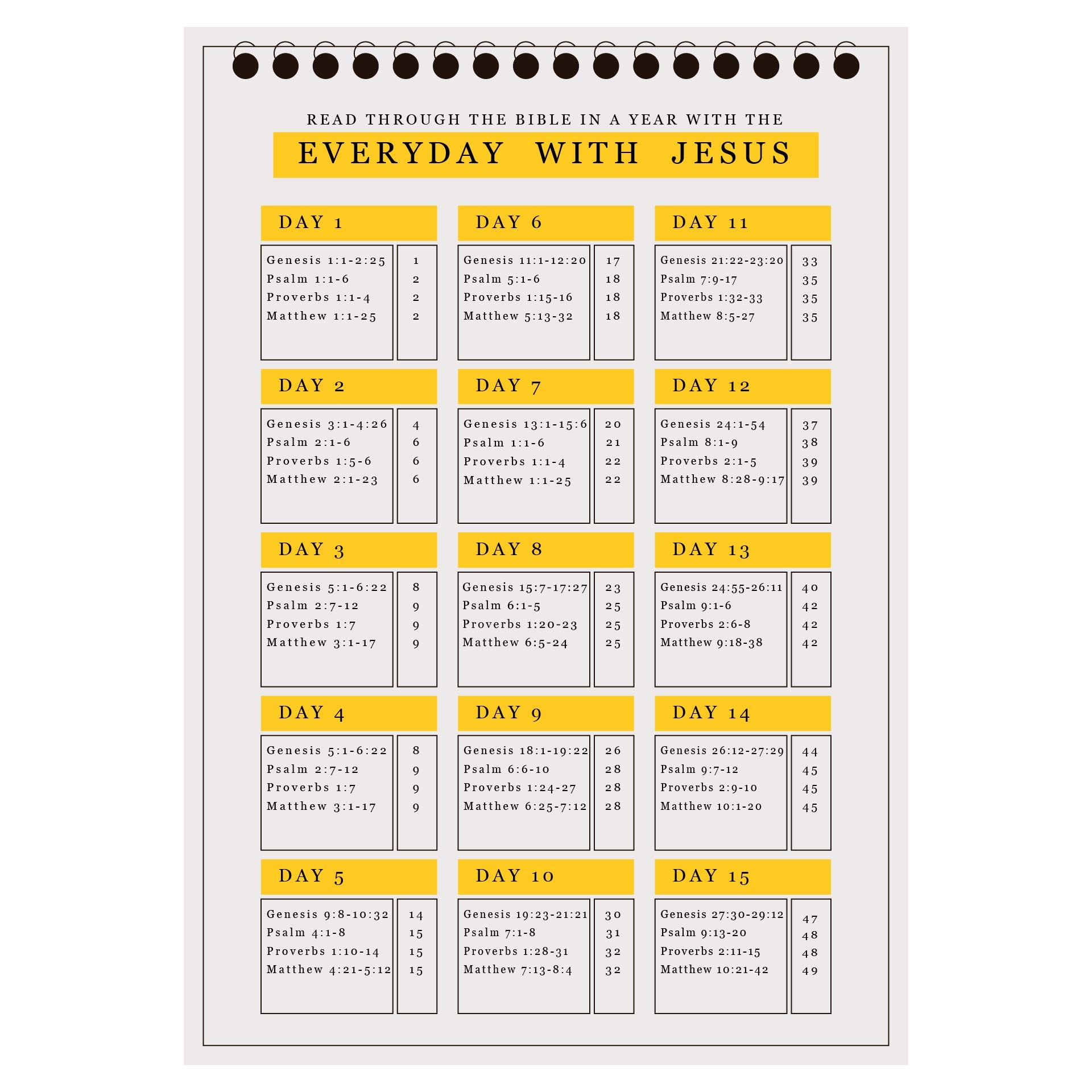 Bible Reading Charts 10 Free PDF Printables Printablee