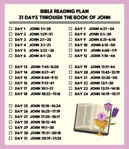 Bible Reading Charts 10 Free PDF Printables Printablee