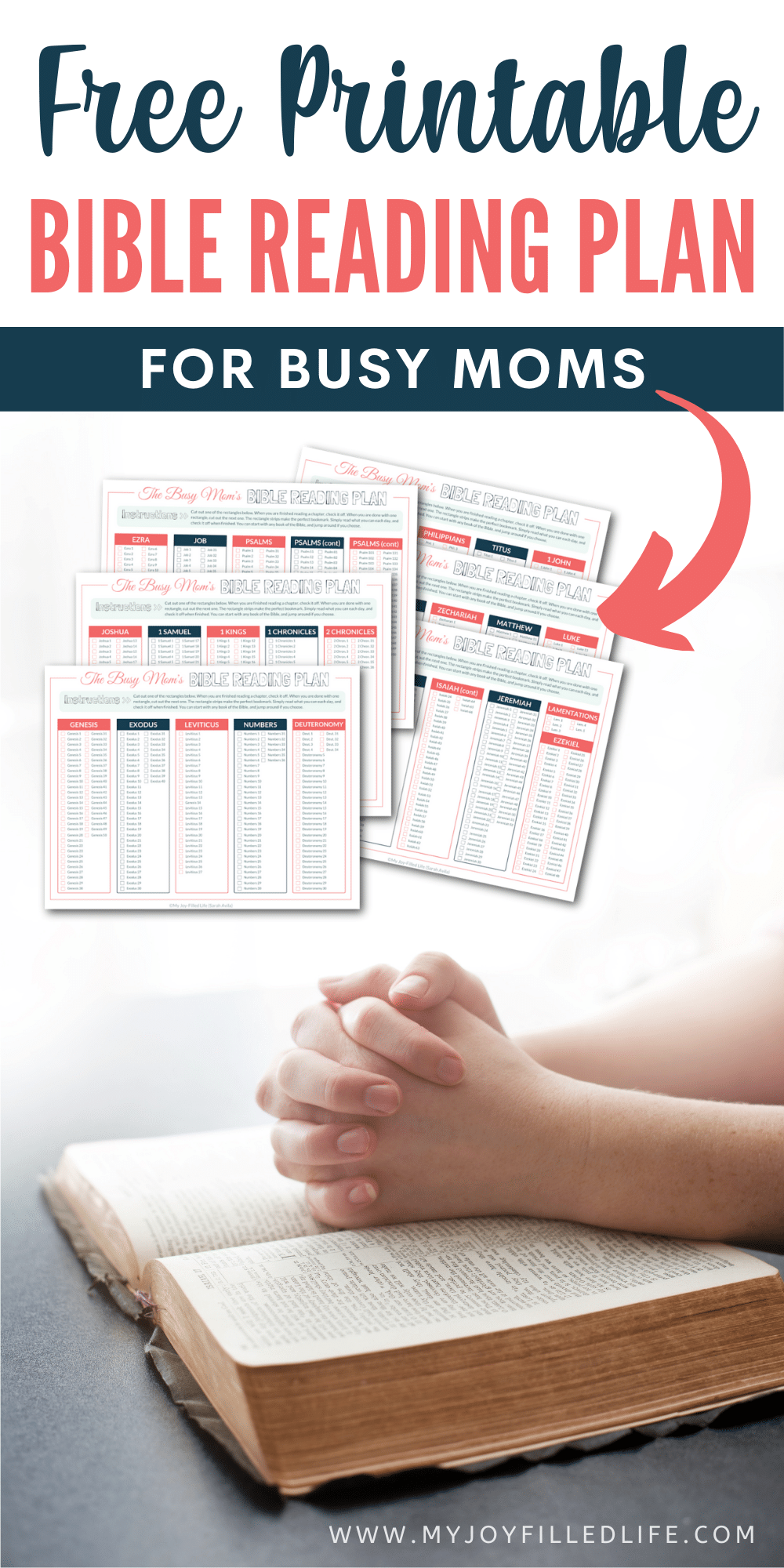 Bible Reading Plan Printable For Busy Moms My Joy Filled Life