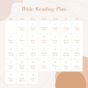 Bible Reading Plans 10 Free PDF Printables Printablee