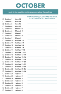 Bible Reading Plans Cloverdale Church Of Christ