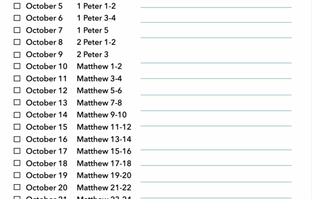 Bible Reading Plans Cloverdale Church Of Christ