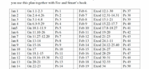 Bible Reading Plans Desert Hills Bible Church