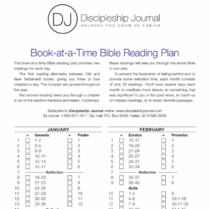 Bible Reading Plans Desert Hills Bible Church