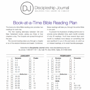 bible reading plans desert hills bible church