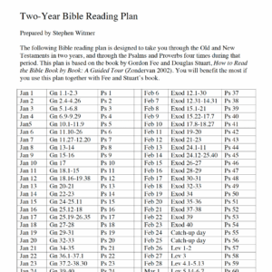bible reading plans desert hills bible church