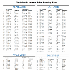 bible reading plans desert hills bible church