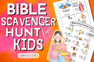 Bible Scavenger Hunt For Kids FREE Printable Scripture Game