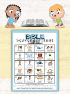 Bible Scavenger Hunt Ideas Healing Home