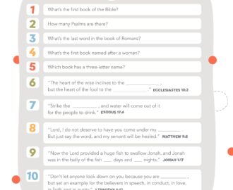 Bible Scavenger Hunt IMOM