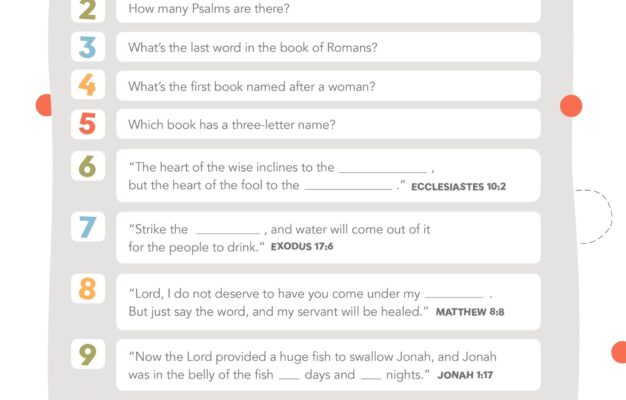 Bible Scavenger Hunt IMOM