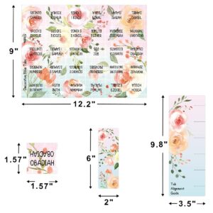 Bible Stickers Colorful Coral Bible Tabs Laminated With Matte Film Cute Bible Bible Study Guide
