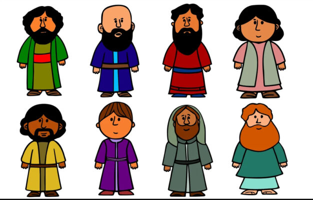 Bible Story Characters PNG Clip Art Pack For Sunday School And VBS
