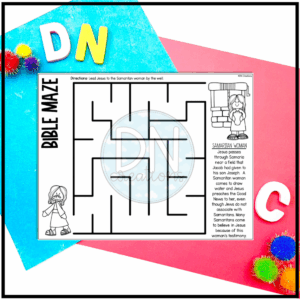 Bible Story Mazes Set 2 Bible Activity Bible Mazes Bible