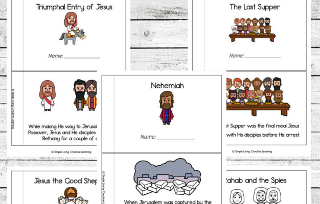 Bible Story Readers 4 Simple Living Creative Learning