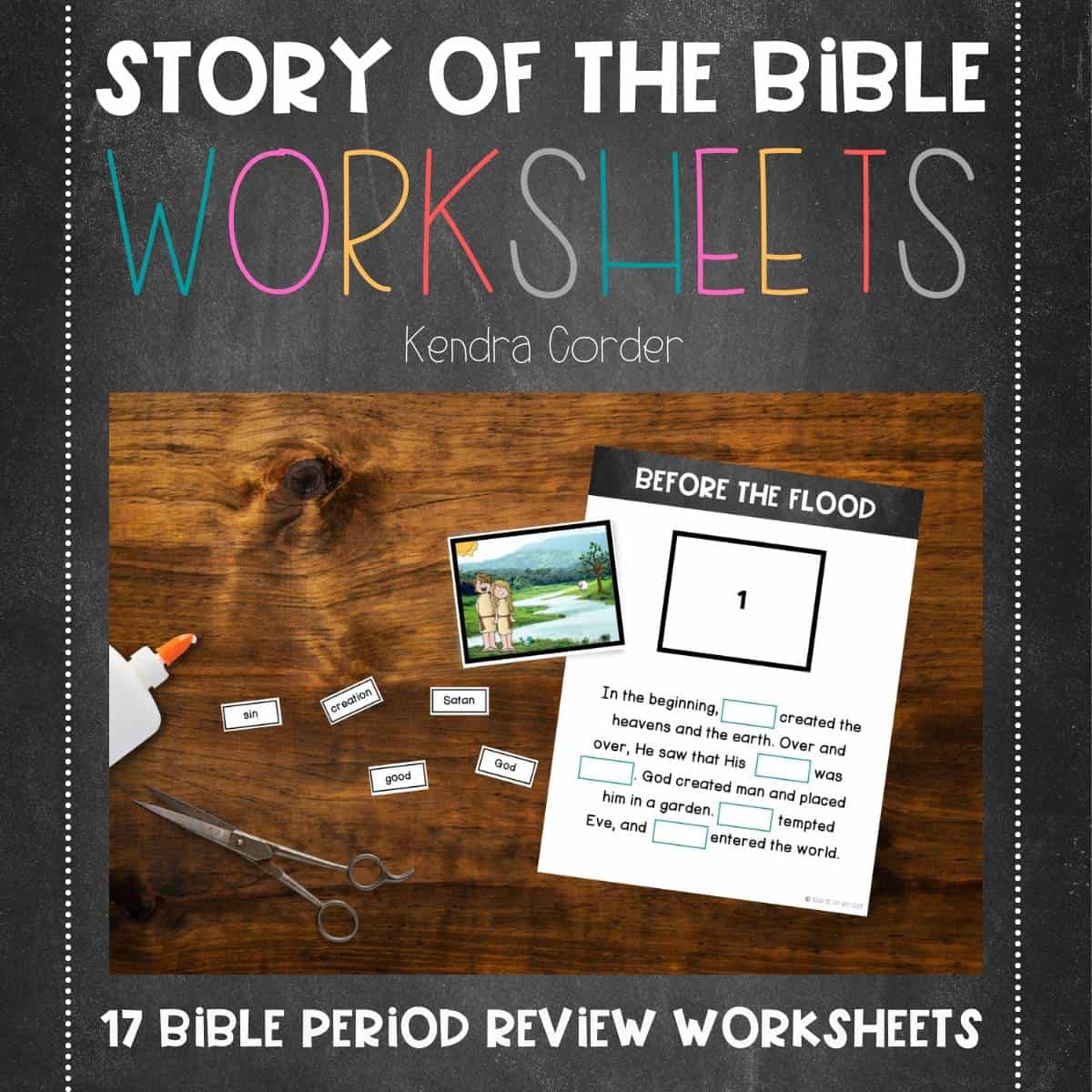 Bible Story Worksheets Teach Me Thy Way