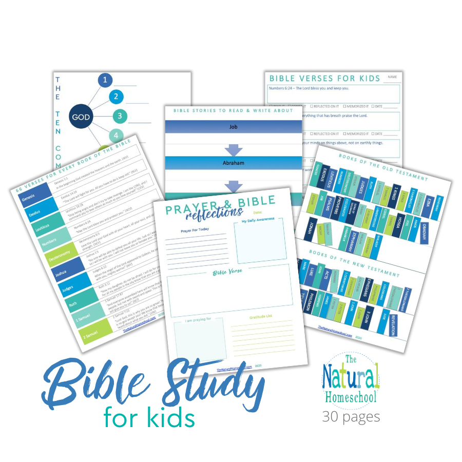 Genesis Bible Study Page Printable