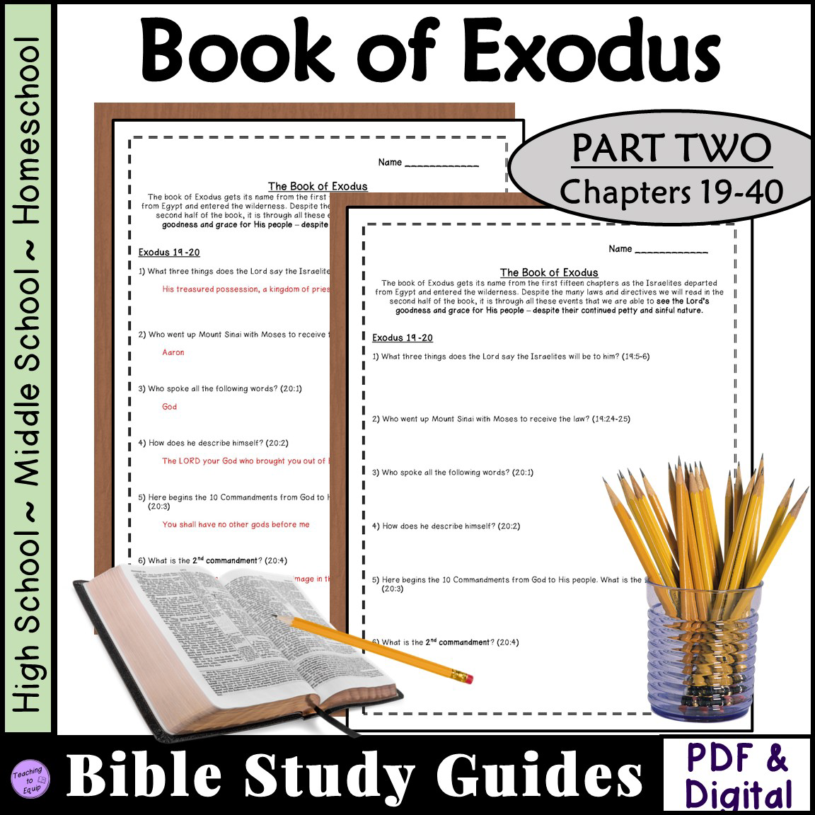 Bible Study Guide For Book Of 1 Samuel Worksheets Made By Teachers