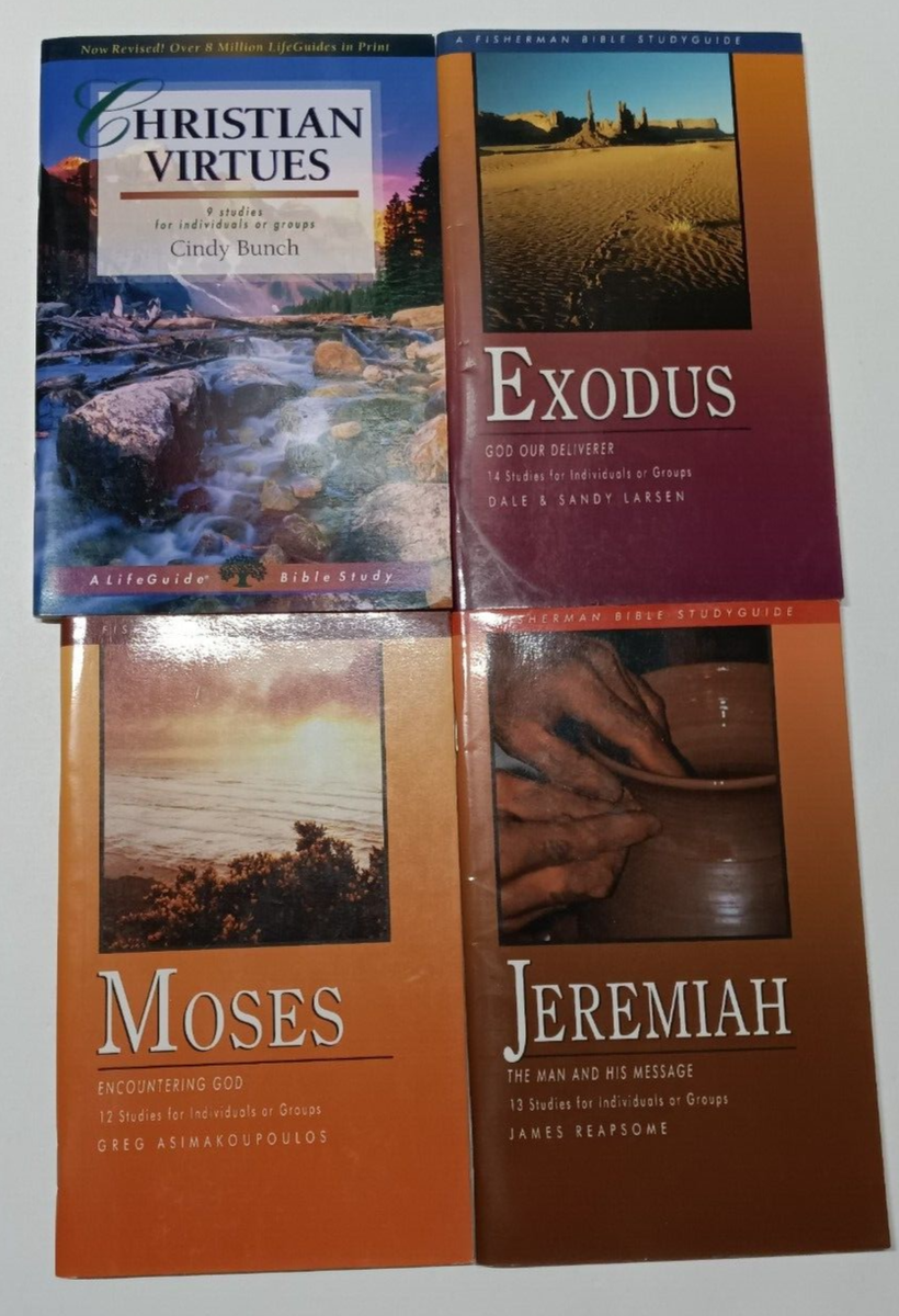 Bible Study Guides Lot Of 4 Fisherman LifeGuide 1998 2003 EBay
