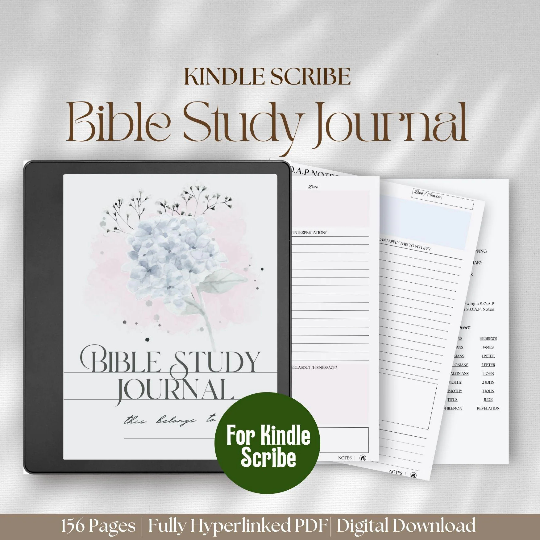 Bible Study Journal 2025 Etsy
