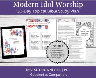 Bible Study Journal Bible Reading Plan Printable Digital Bible