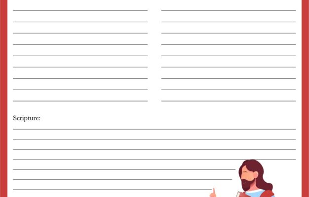 Bible Study Notebook Bible Study Notes Hear Journal Templates Digital Bible Study Notes Bible Study Journals For Women