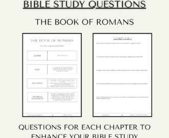 Bible Study Of Romans Bible Study Questions Bible Study