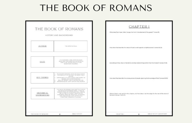Bible Study Of Romans Bible Study Questions Bible Study