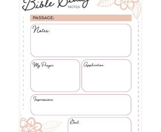 Bible Study Page Flowers Free Christian Printables Worksheets Library
